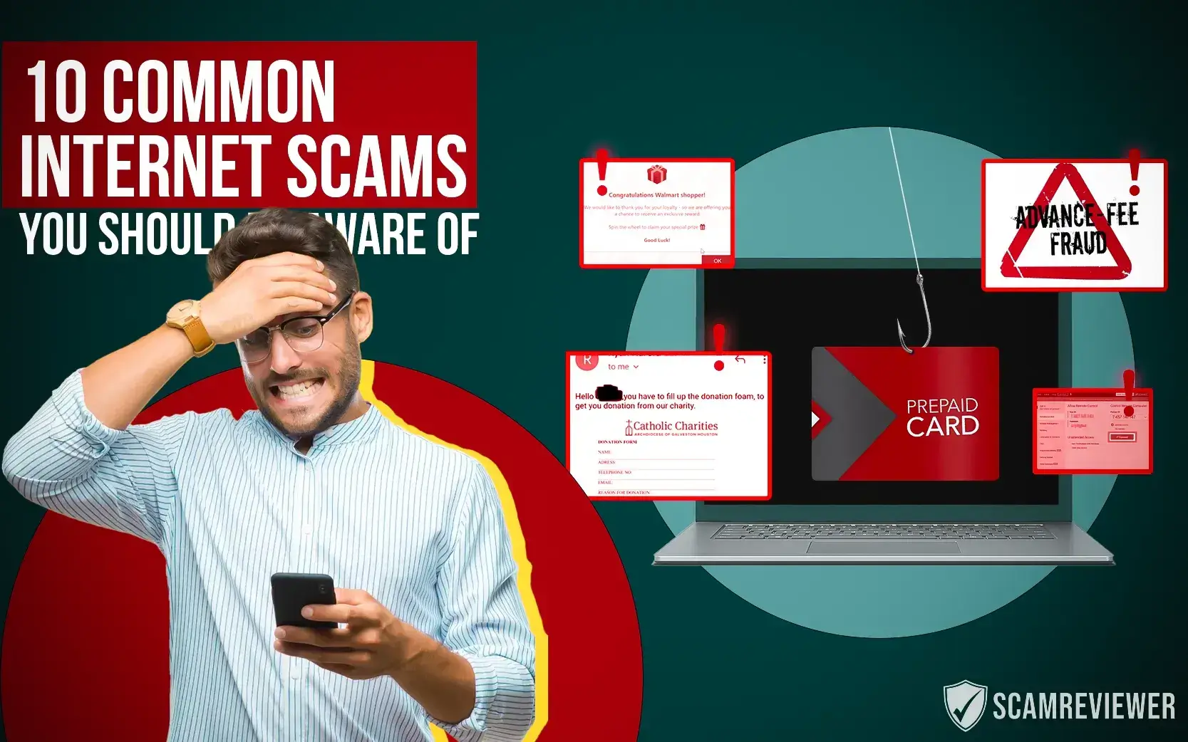 10 Common Internet Scams You Should Be Aware Of