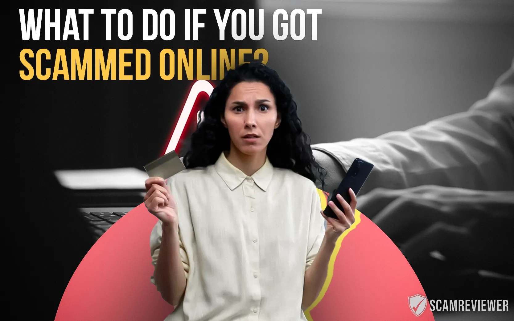 What to do if you got scammed online?