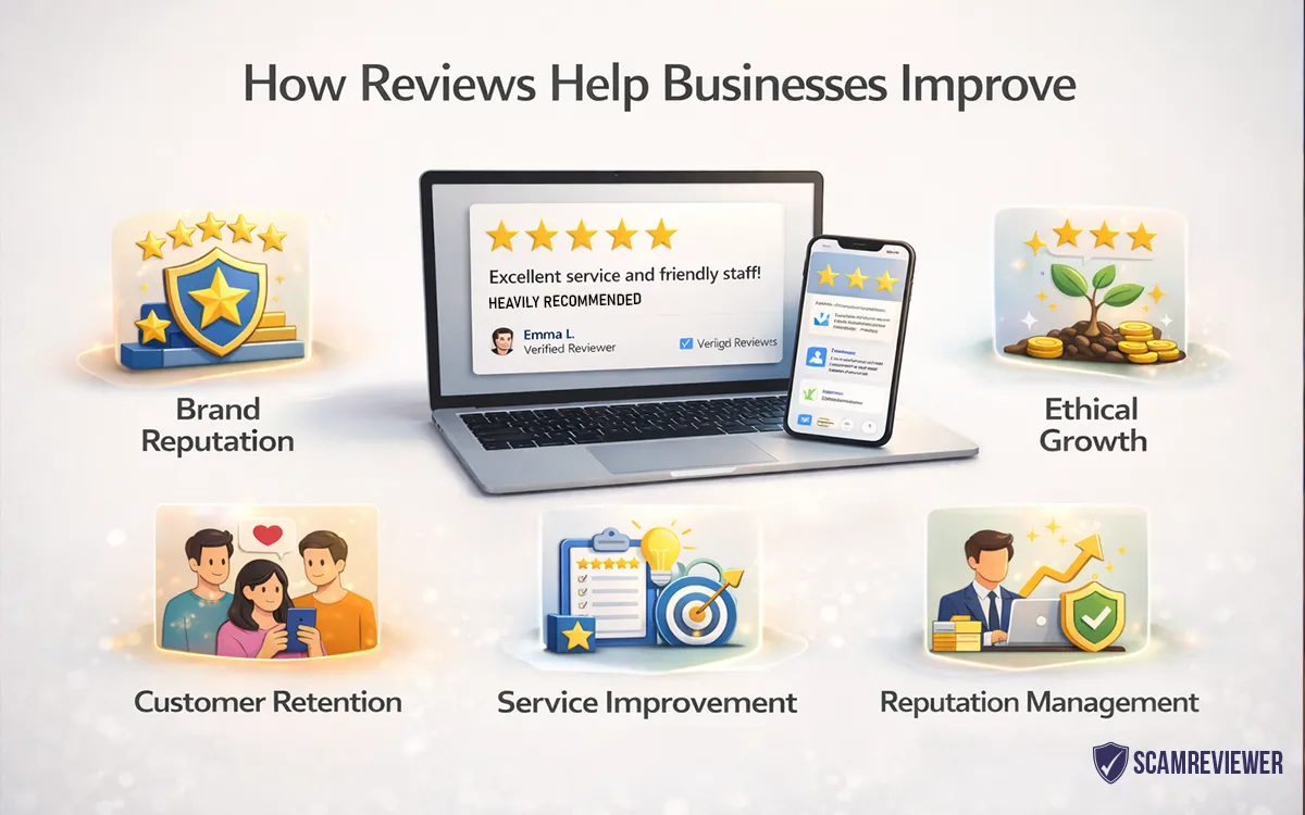 How Reviews Help Businesses Improve