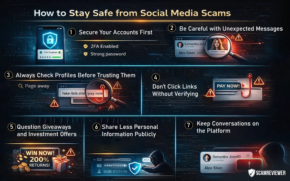 How to Avoid Social Media Scams