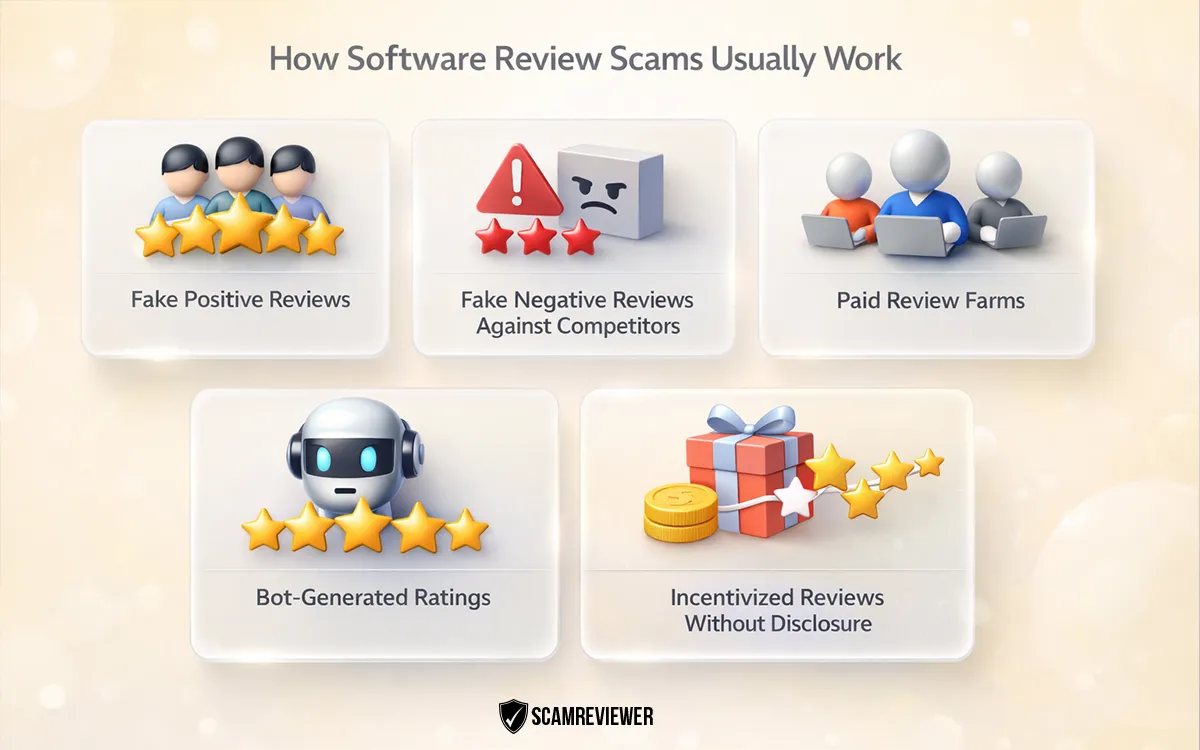 How Software Review Scams Usually Work