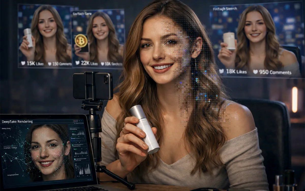 Deepfake Influencers & Synthetic Testimonials: The Next Review Scam Wave