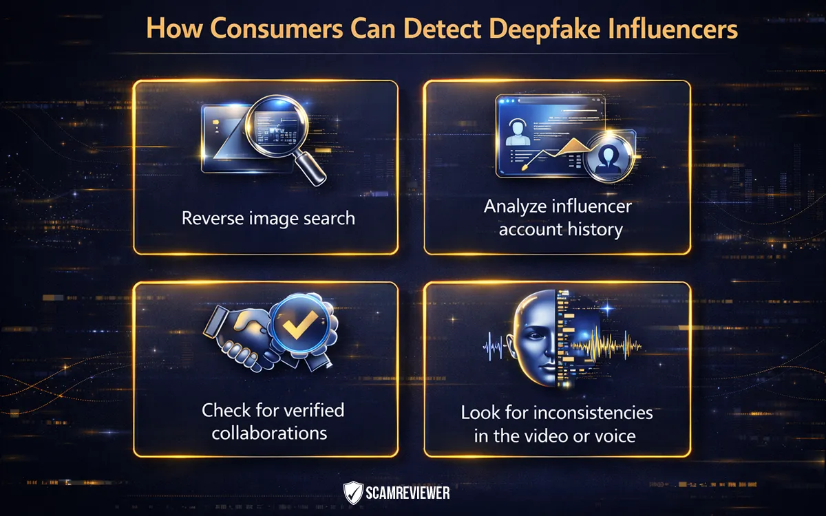 How Consumers Can Detect Deepfake Influencers