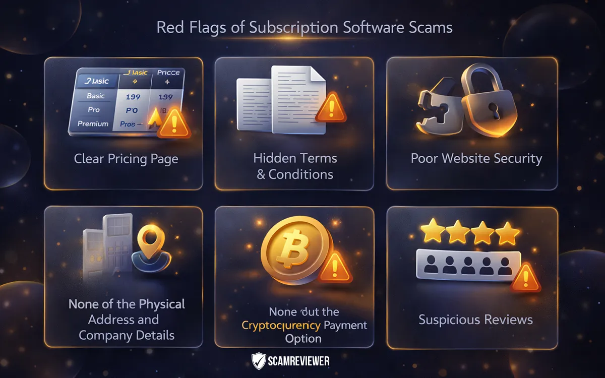 Red Flags of Subscription Software Scams