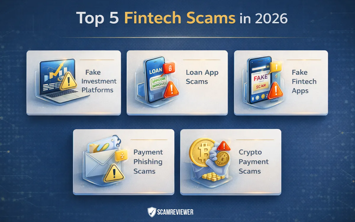 Top 5  Fintech Scams in 2026